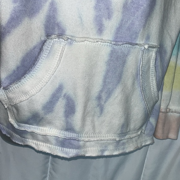 Ron Jon Surf Shop Tie Dye Hoodie Size Small Purple Pastel Lightweight Pullover - Picture 4 of 12